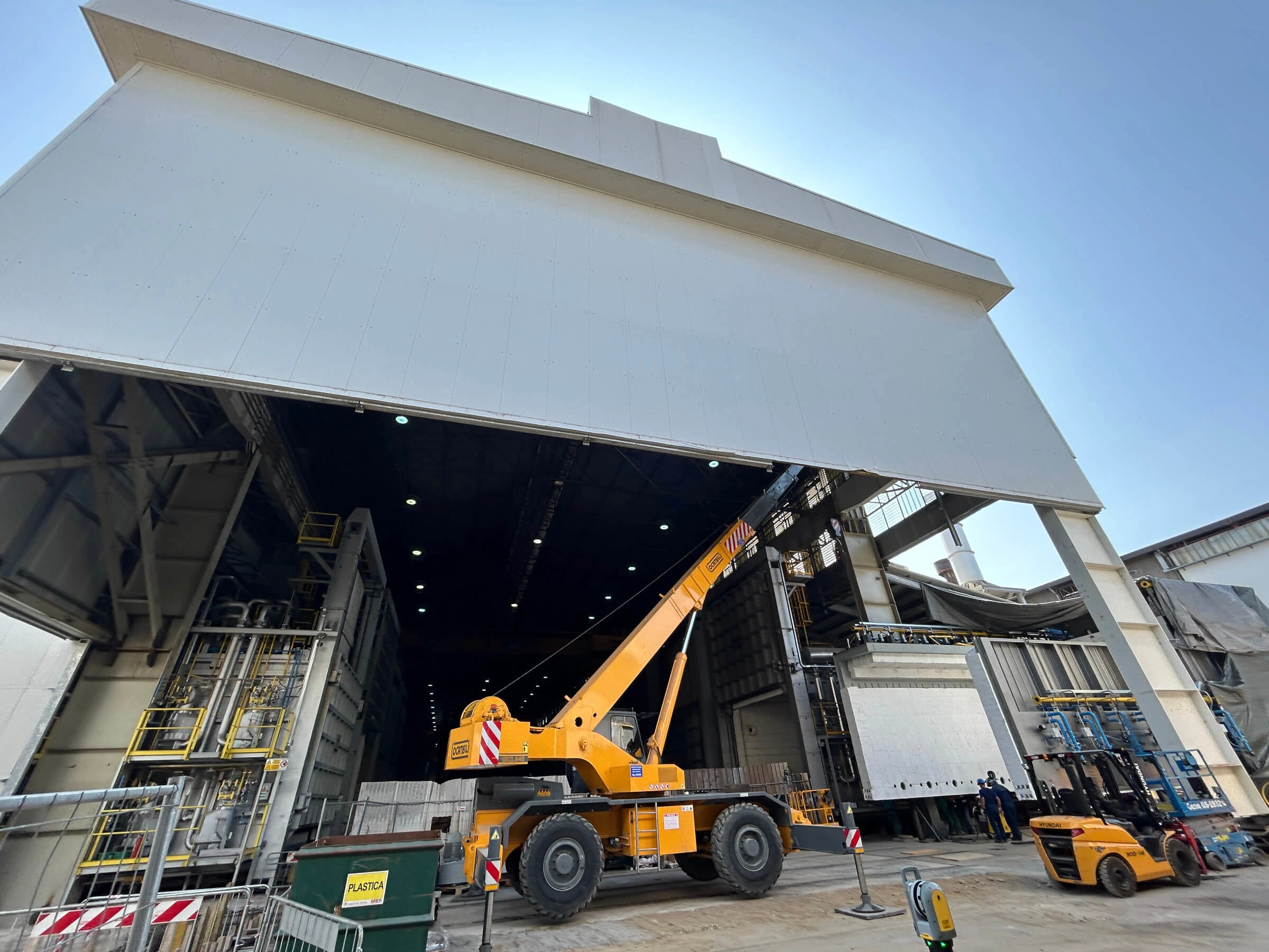 Progettazione realizzazione revamping di strutture industriali