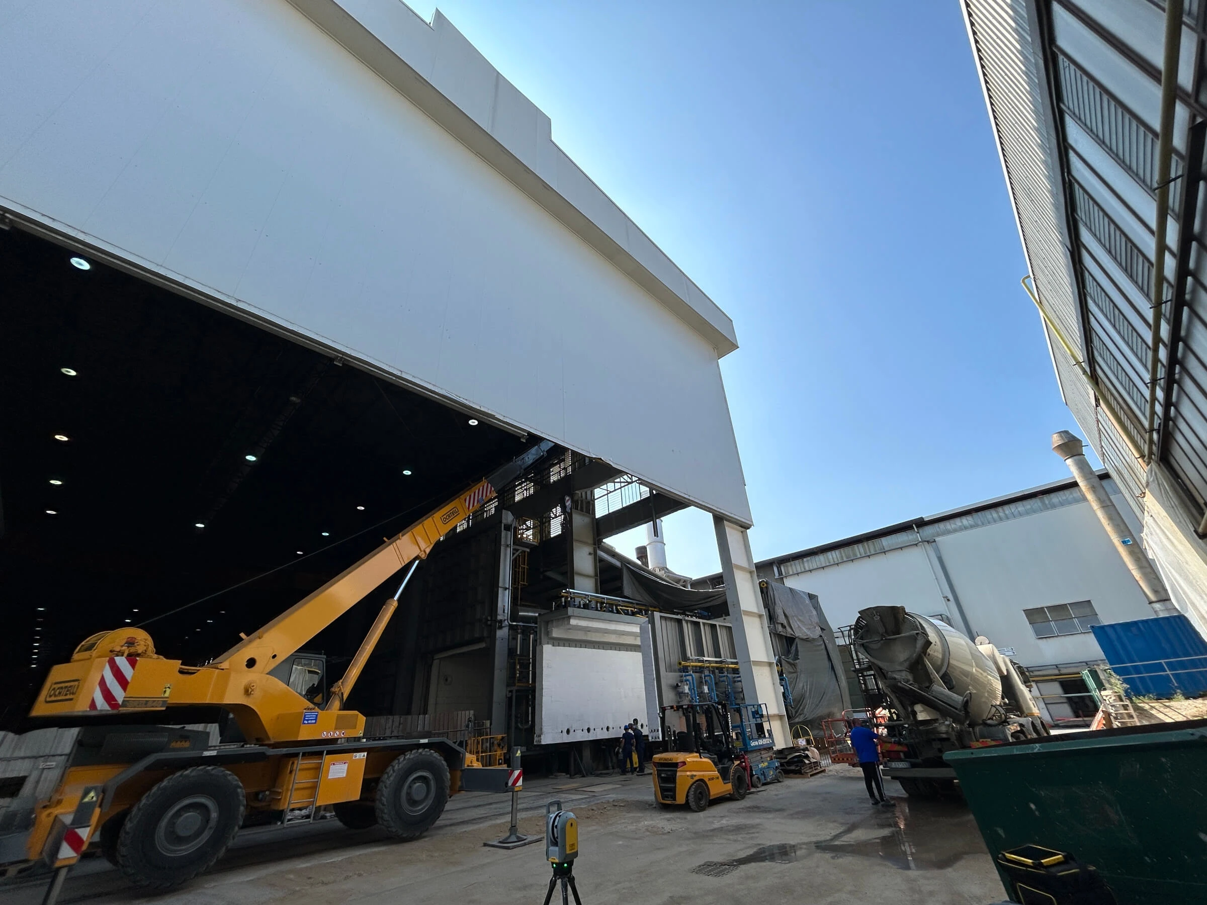 Progettazione realizzazione revamping di strutture industriali